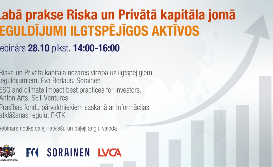 Webinar video recording "Sustainable investments from the perspective of venture and private equity managers"
