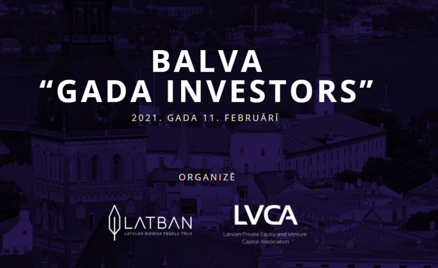 Izsludināta pieteikšanās apbalvojumam “Gada investors 2020”