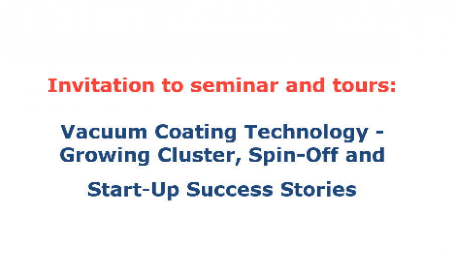 Vacuum Technologies Seminar before Baltic VC summit 2018