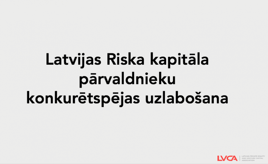 Būtiski atvieglos riska kapitāla pārvaldnieku uzraudzības slogu